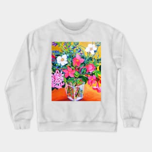 Floral Still Life Crewneck Sweatshirt